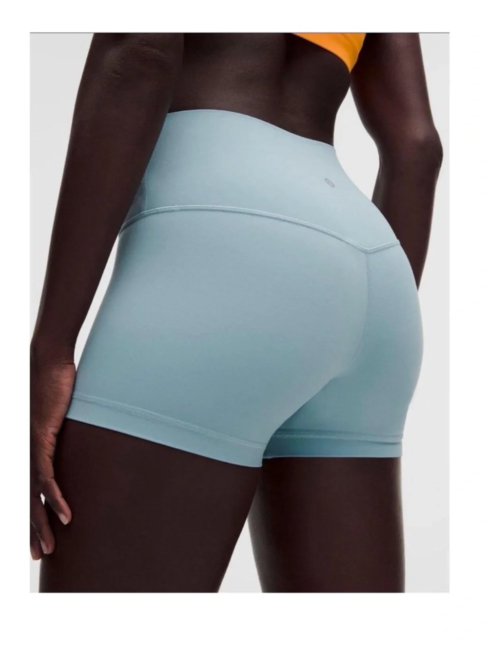 lululemon athletica Women’s Align No Line HR Short 4” in Seaform Color  — Size 6